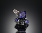 フローライト/スファレライト/ドロマイト【Fluorite on  Sphalerite with Dolomite】アメリカ産