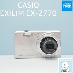 CASIO EXILIM EX-Z770 デジカメ スマホ転送OK フルセット シロクマカメラ a7401