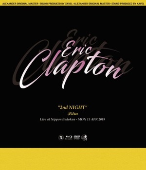 NEW ERIC CLAPTON      Budokan 2019 2nd Night Film -Definitive Edition- 1DVDR+1BLURAY Free Shipping  Japan Tour