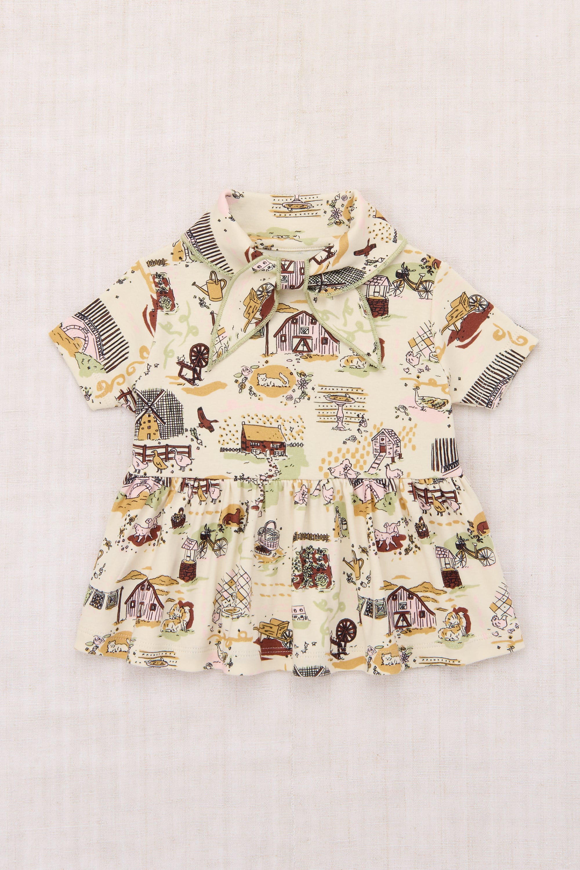 【美品】Misha&puff pants scout top Misha&Puff(ミーシャアンドパフ）／Scout Top - Faded Rose - 世界中の