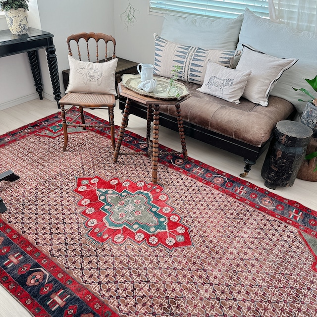 トルコ ヴィンテージラグ TR004 | ウシャク | 158cm × 292cm