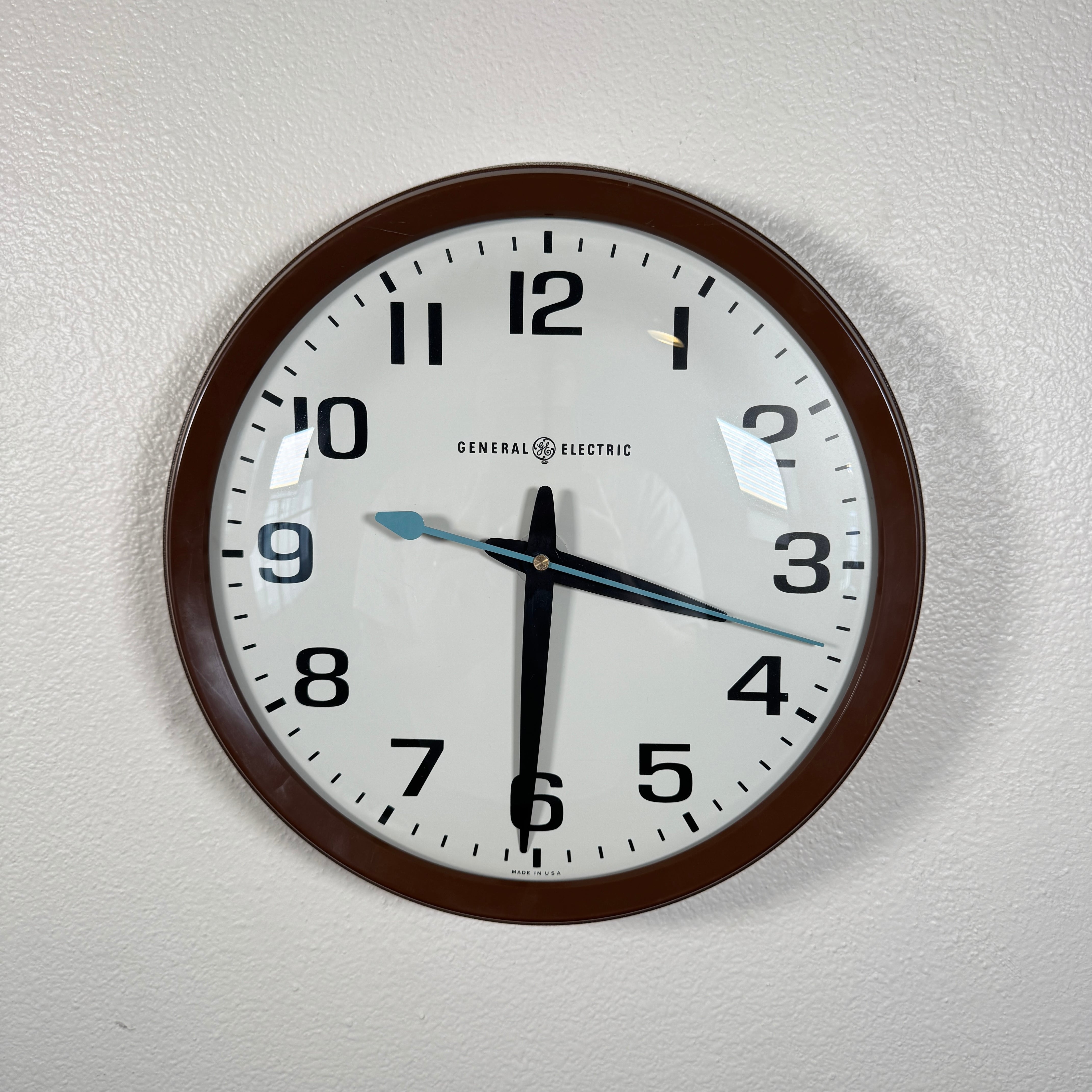 #1976【1960–70年代】ビンテージ General Electric(GE)掛け時計 / スクールクロック アメリカ