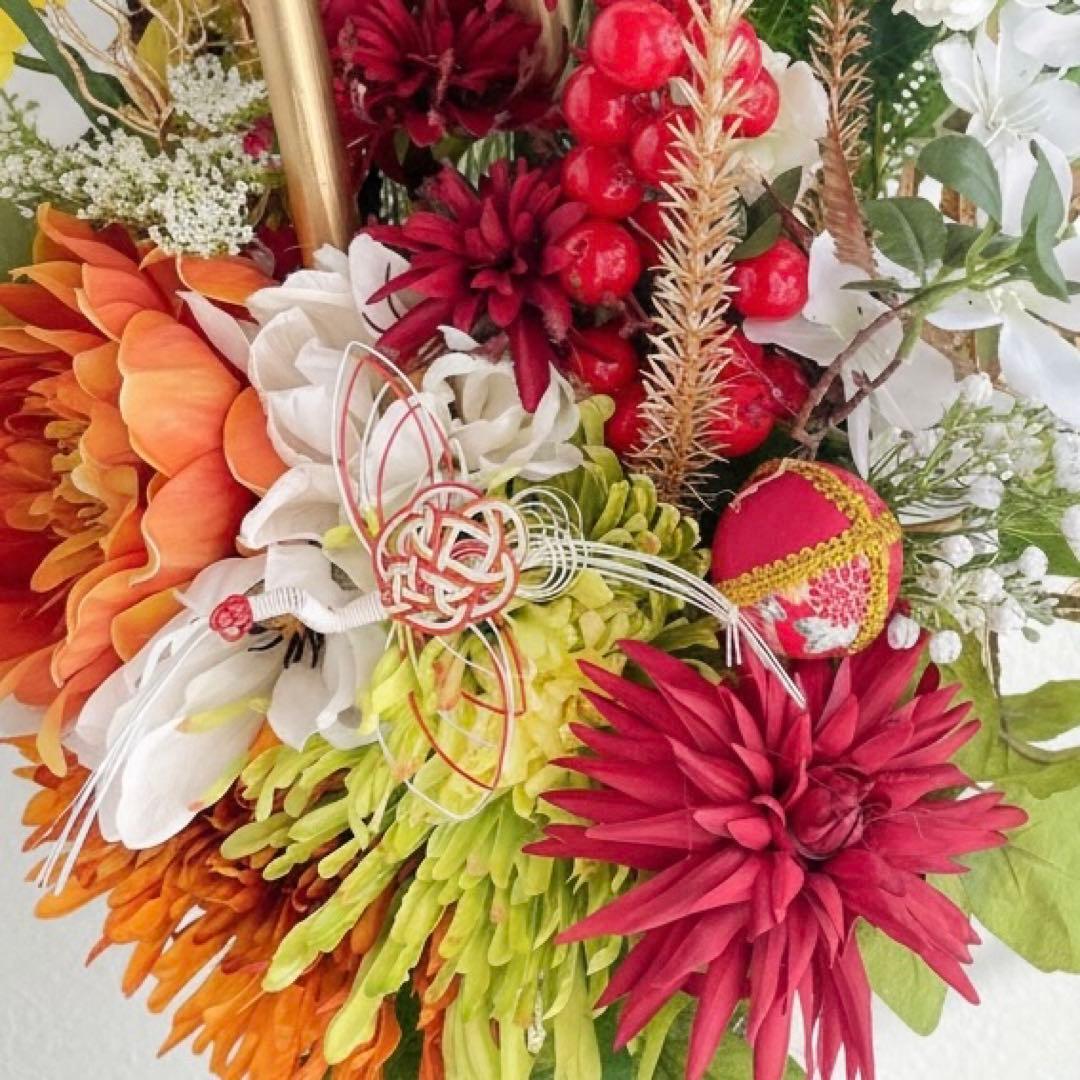 門松 LLサイズ 豪華絢爛 迎春プレミアムアレンジメント 商業用正月飾り