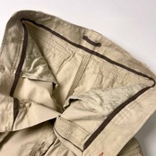 90s 新品 タグ付き L.L.Bean エルエルビーン カーゴパンツ 35/ベージュ メンズ ビンテージ