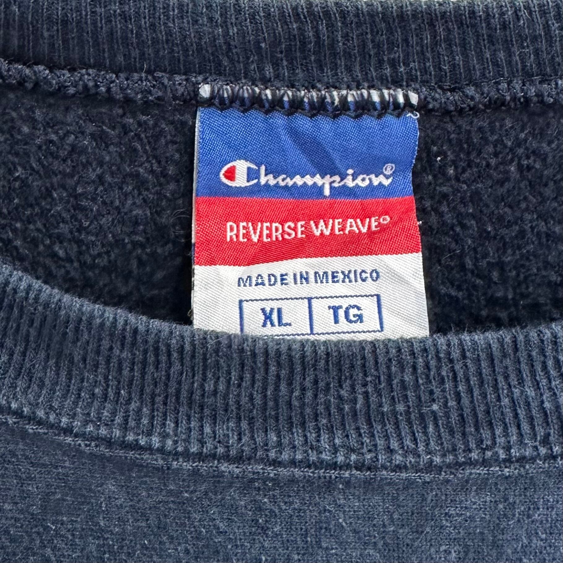 Champion Reverse Weave 両面プリント 90s 刺繍タグ Champion 