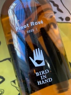 ピノ ロゼ　2025　バード・イン・ハンド　ロゼワイン
