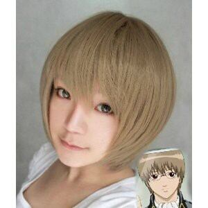 W429 銀魂 沖田総悟（おきた そうご） アニメ版 風 コスプレウィッグ＋