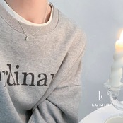 オーバルシャインネックレス