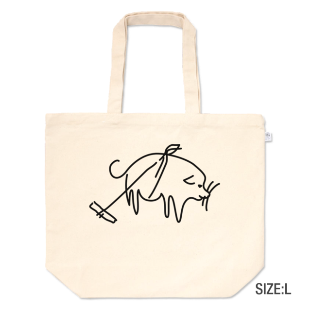 トートバッグ No 04 犬図 仙厓義梵 Sacsac Cookie Cutter Museum Next Other Collection