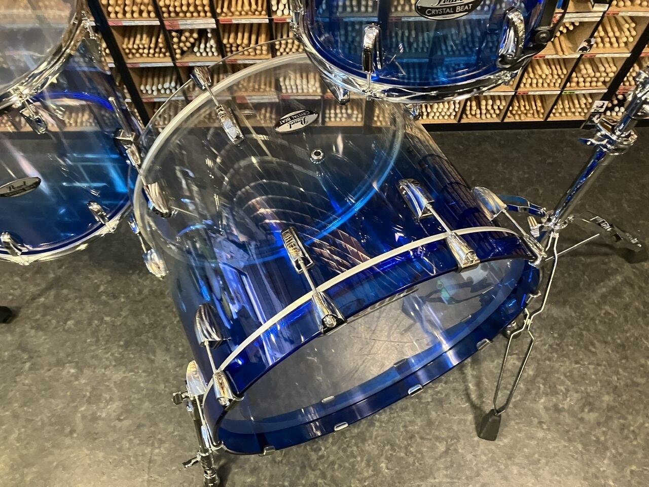 限定] Pearl CRYSTAL BEAT 4PC DRUMSET 22BD 10T 12T 16FT シェル