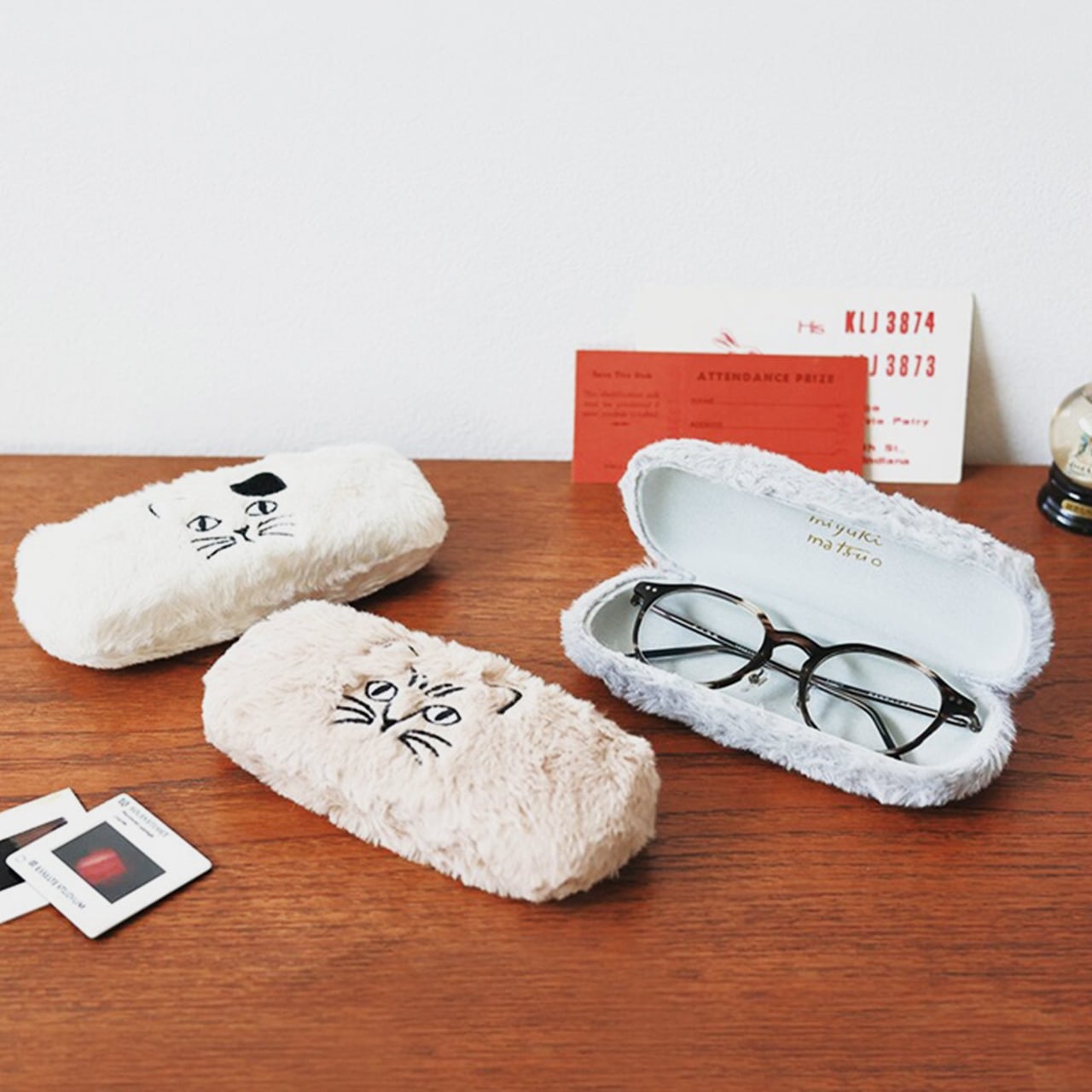 メガネケース 松尾ミユキ Matsuo Miyuki 猫柄 ねこ めがね ケース