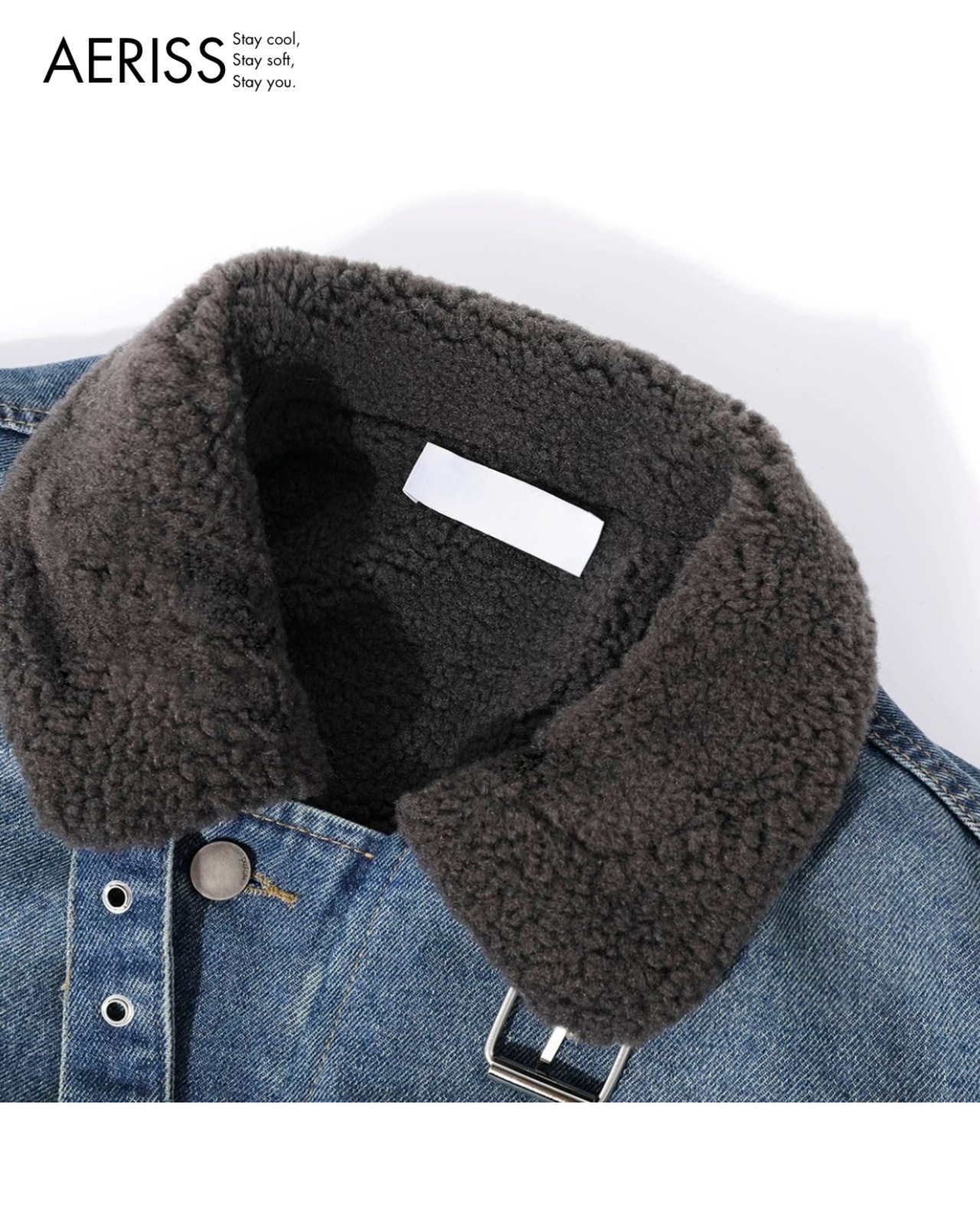 ウォームボアデニムショートジャケット 2color A0694 - 2