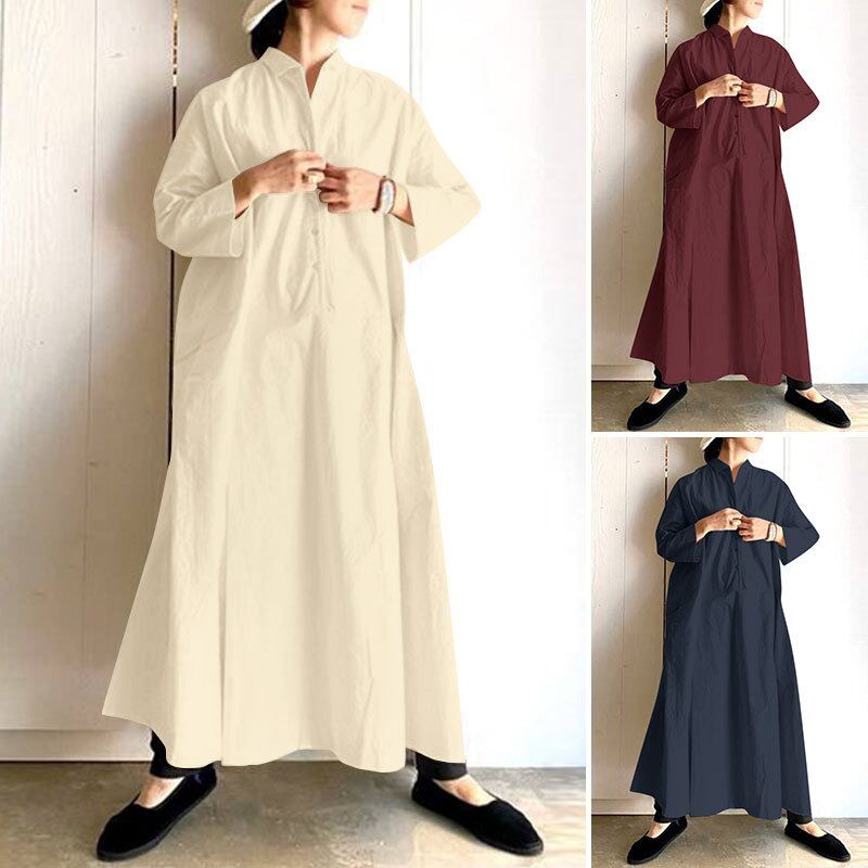 シャツワンピース ロングワンピース レディース ワンピース 2022年新作 体型カバー カジュアル