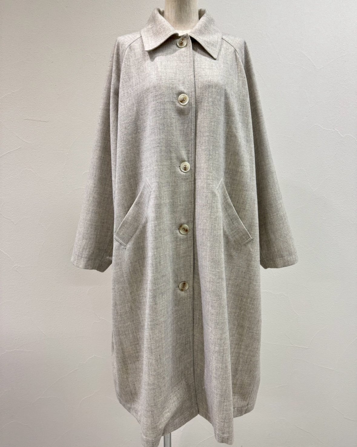 SALE！CYAN TOKYO シアントーキョー エアリーバックウーリーコート