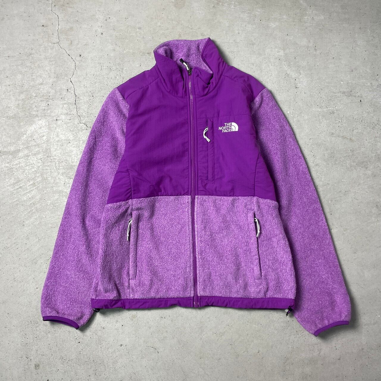 NORTH FACE　フリースレディース　 ピンクパープル