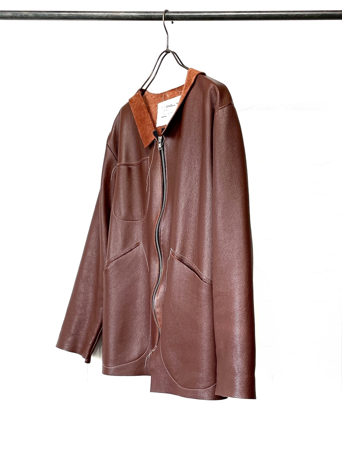 CAMIEL FORTGENS - Leather Jacket (size-M) ¥80000+tax | KODONA in 