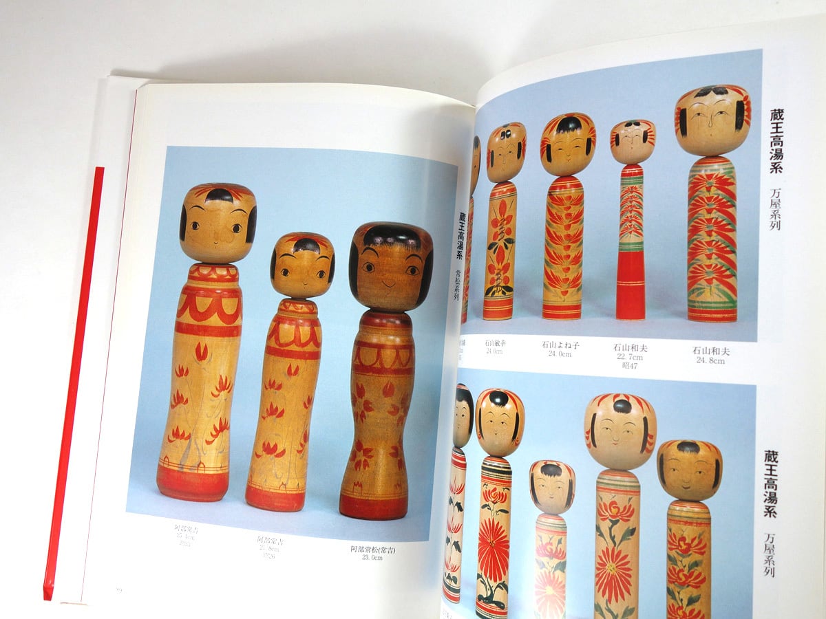 掛軸 こけし人形 東北地方 伝統 縁起物 作者サイン 押印有 25.4.11−1