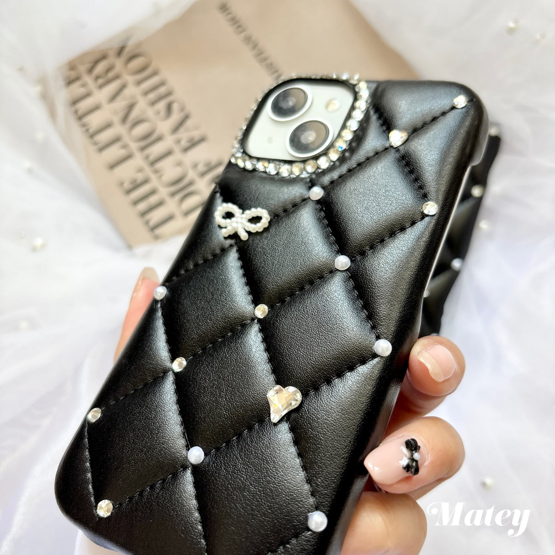 ダーリッチ iPhone13/14ケース ブラック Darich ダーリッチ iPhone13