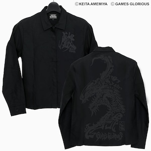 【 KEITA AMEMIYA x GAMES GLORIOUS 】K.A. Collar Shirt ～ MARYUU ～ / GAMES GLORIOUS