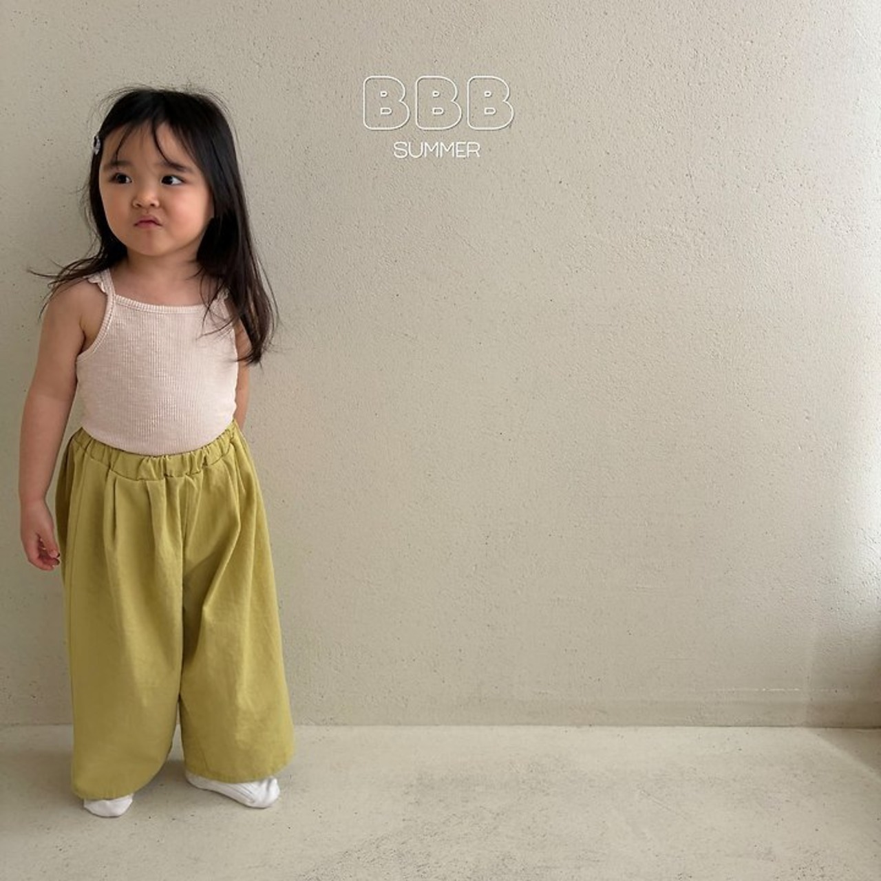 【取寄/韓国直送】BellaBamBina 26/SM さらさらパンツ(無地)|夏服|韓国子供服