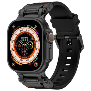 【人気】コンパチブル Apple Watch バンド 49mm 46mm 45mm 44mm 42mm アップルウォッチ スポーツ バンド TPU 交換用 ベルト 耐衝撃 防水 防汗メンズ Watch Ultra3/2/1 Series 11 10 9 8 8 SE2 7 6 SE 5 4 3 2 1に対応