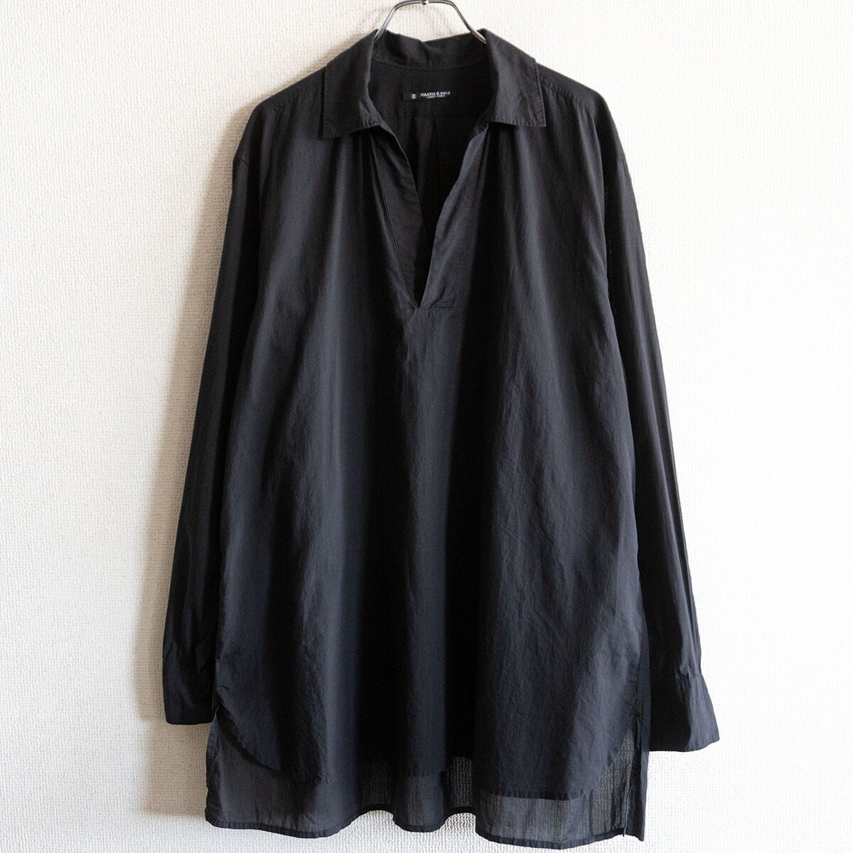 高級品】 HERMES 【セリエボタン コットン ストライプ柄 シャツ】43 17