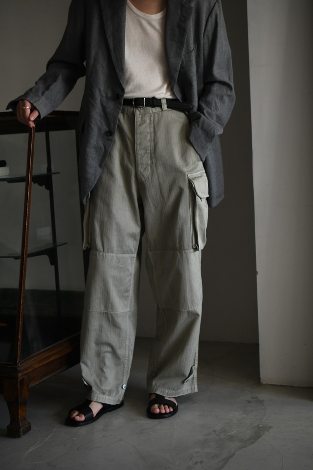 A.PRESSE /Vintage FA HBT M-47 Pants (Greige)