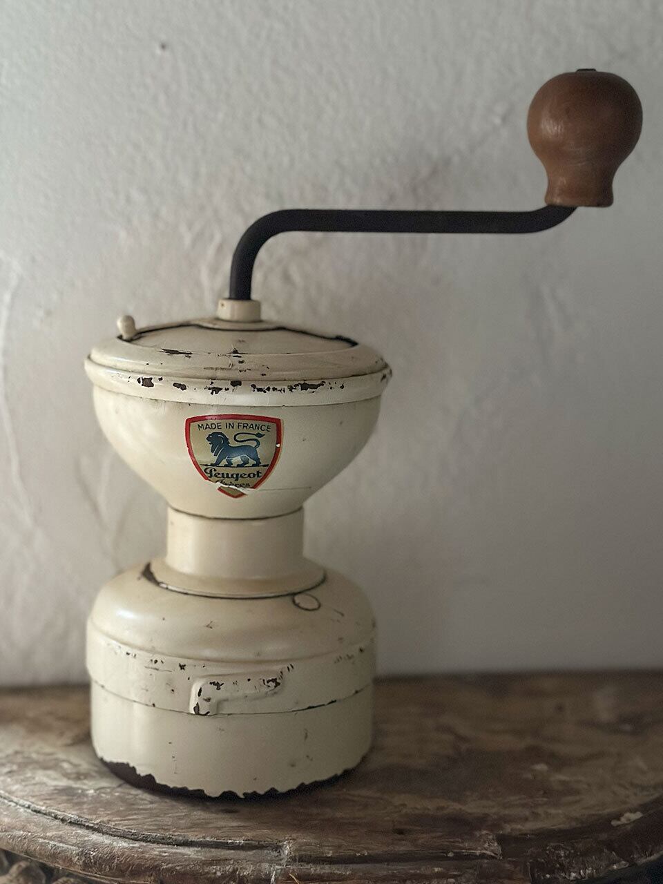 プジョー コーヒーミル Peugeot オフホワイト | Brocante de La