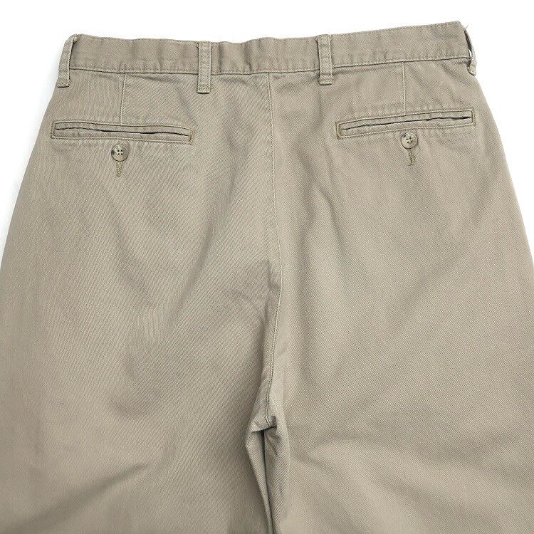 古着 EDDIE BAUER エディーバウアー チノパンツ スラックス ツータック