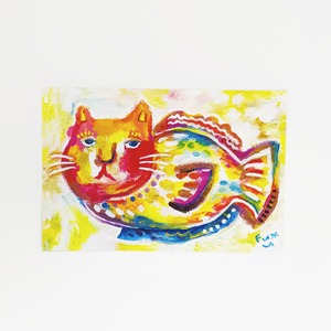 猫魚のポストカード