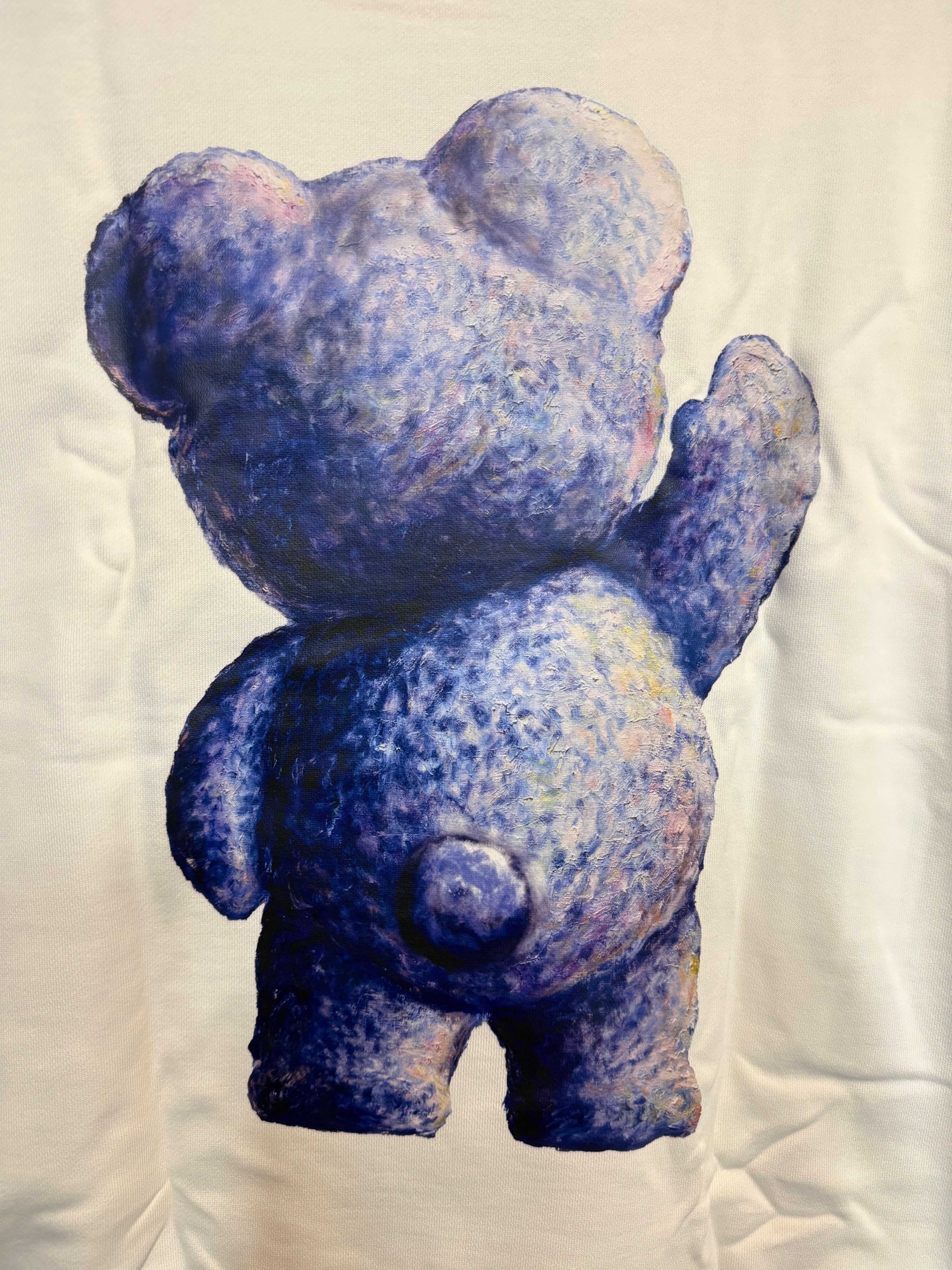 熊五郎 トレーナー(白) | ペイント聖矢アートショップ