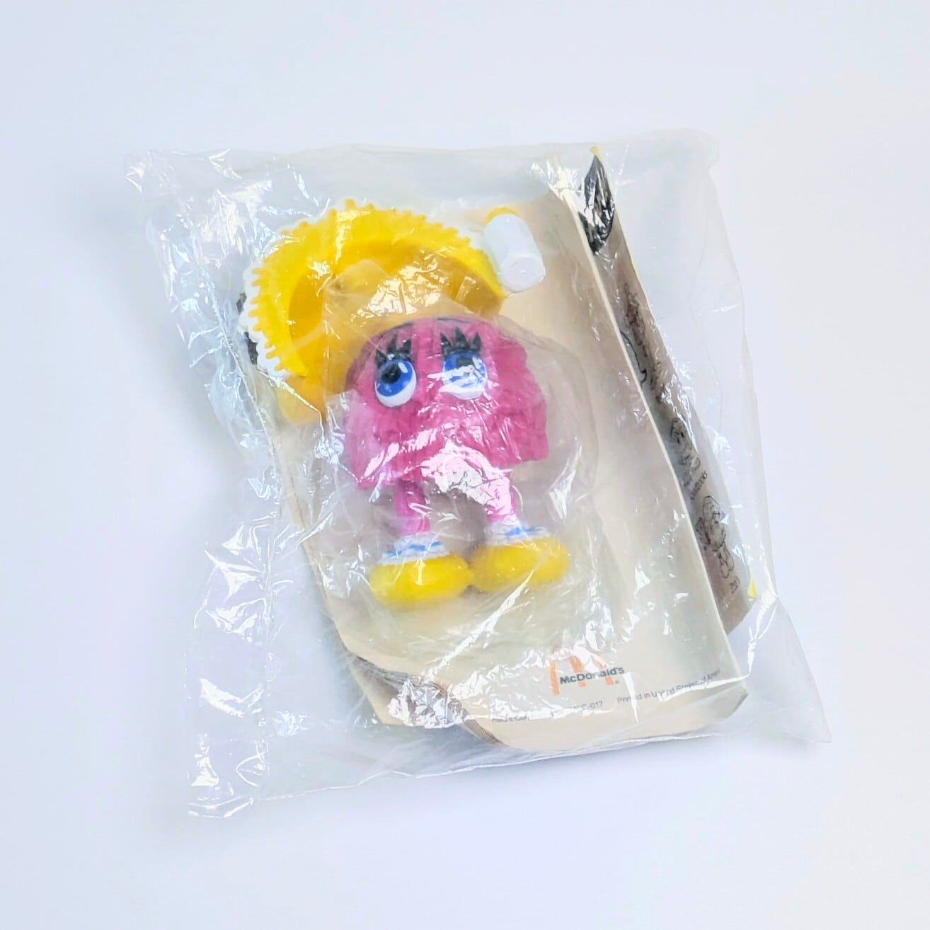 ♧☆DEADSTOCK / VINTAGE 1989☆【 McDonald's / マクドナルド 】1989 McDonald's Happy Meal Toy "Funny Fry Friends" 『 Sweet Cuddles (赤ちゃん)』Happy Meal Toy / ミールトイ / フライキッズ / フライガイ / フライガール 〚アメリカン雑貨 アメトイ〛