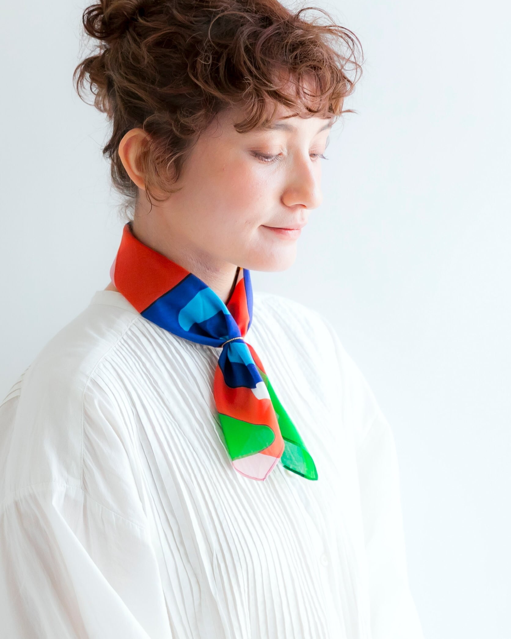yatotto / “LETTERS” handkerchief