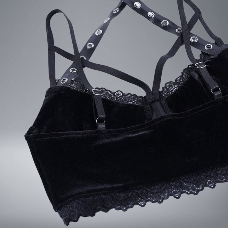 ロック・ゴシック系 ダークキャミソール 20448