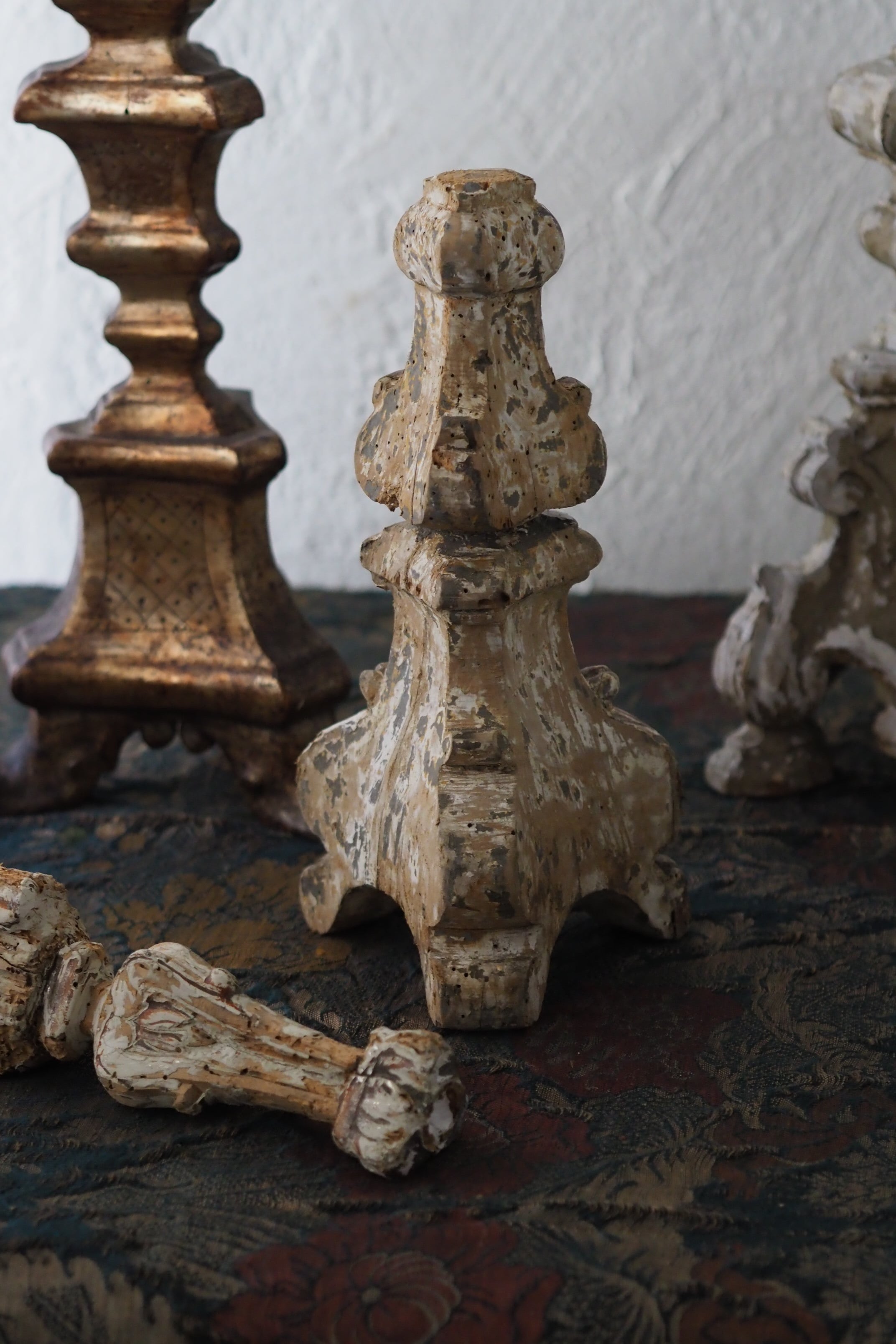 朽ちた燭台-antique candle stand | アンティーク.ヴィンテージ家具