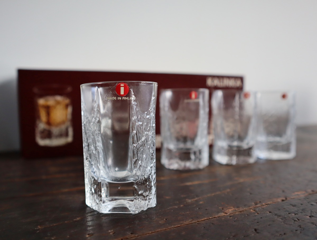 送料込み】 iittala KALINKA ショットグラス 4点セット | fismic
