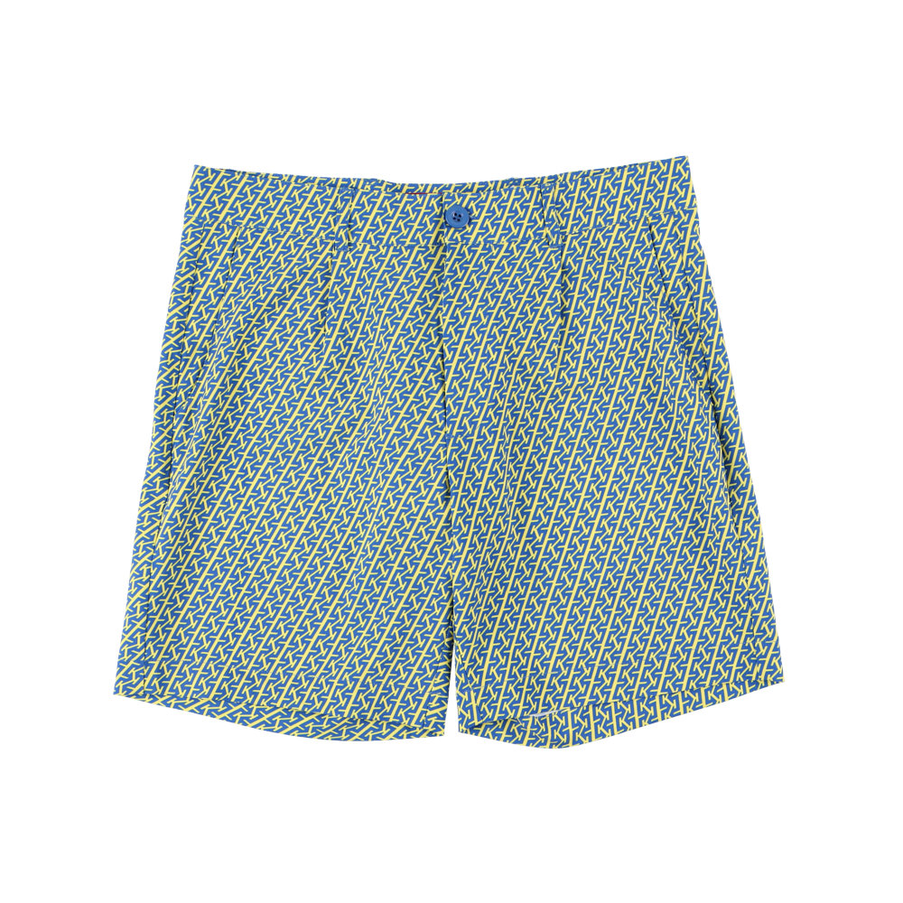 K'rooklyn Exclusive Short Pants -Navy &  Yellow-