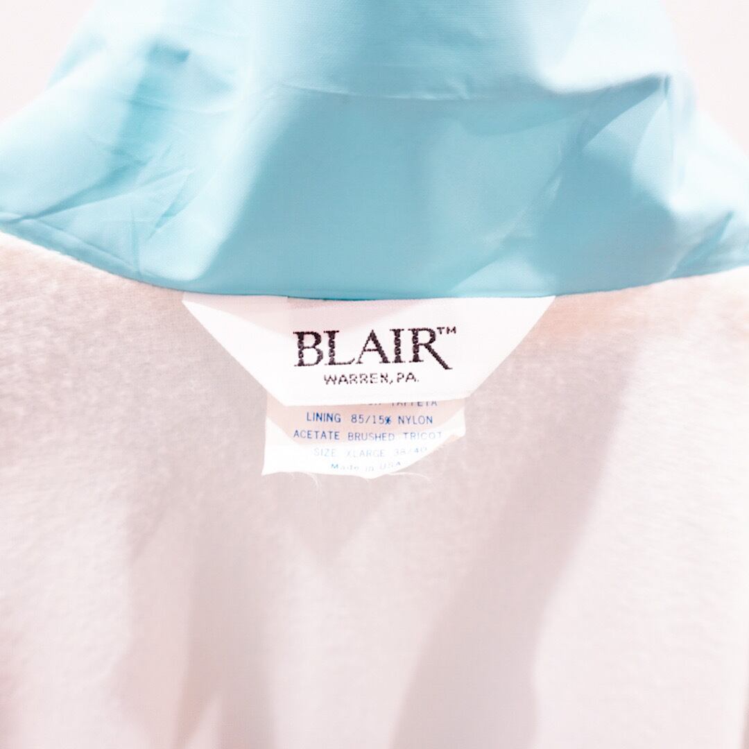 90's Tiffany blue nylon coach jacket / ヴィンテージ 90's Tiffany blue nylon coach jacket / ヴィンテージ