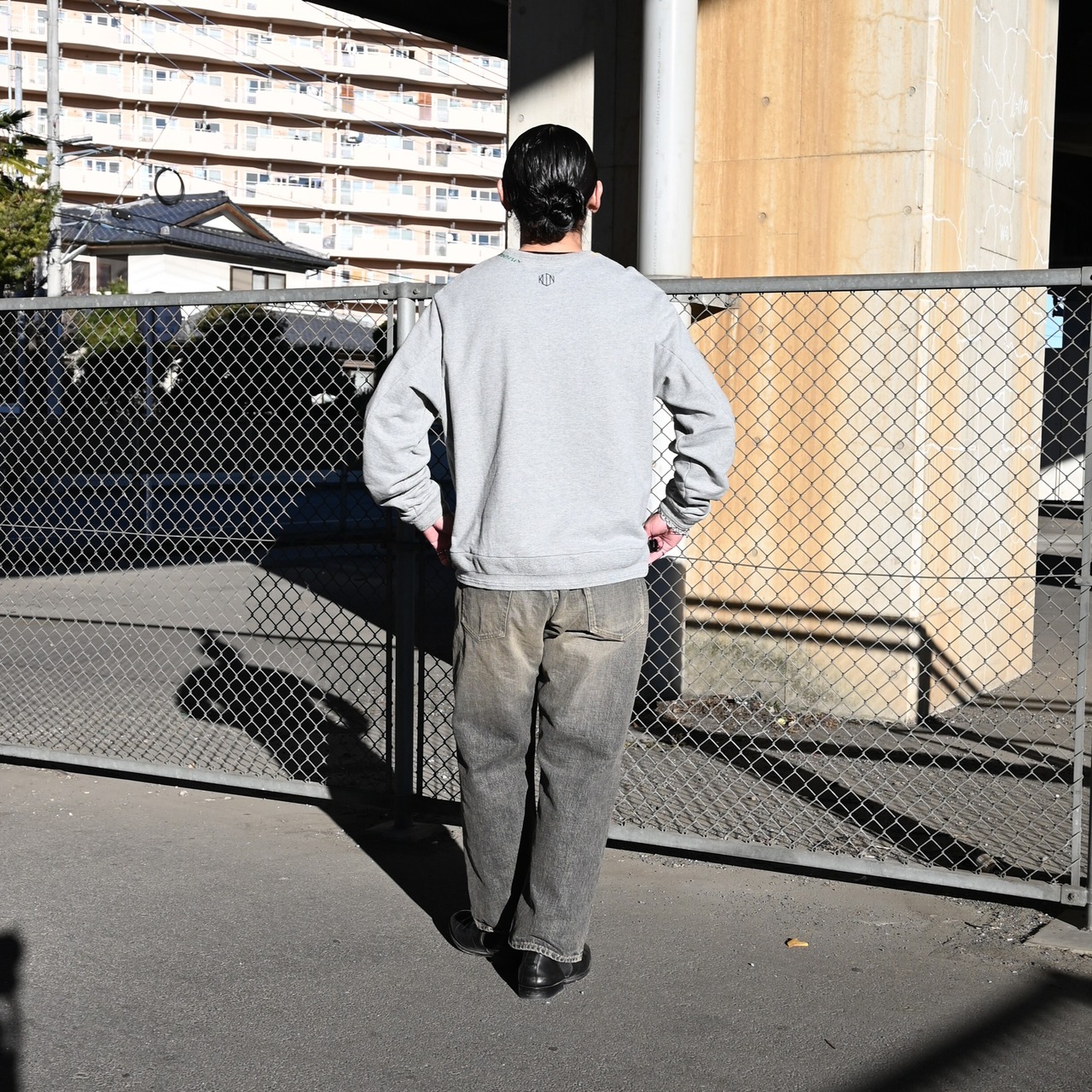 ヴィンテージCarhartt Coveralls 、KUON別注スウェットコーディネート