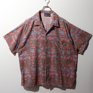 極美品 XL ACシャツ 点描 総柄 パタゴニア patagonia アロハ パタロハ