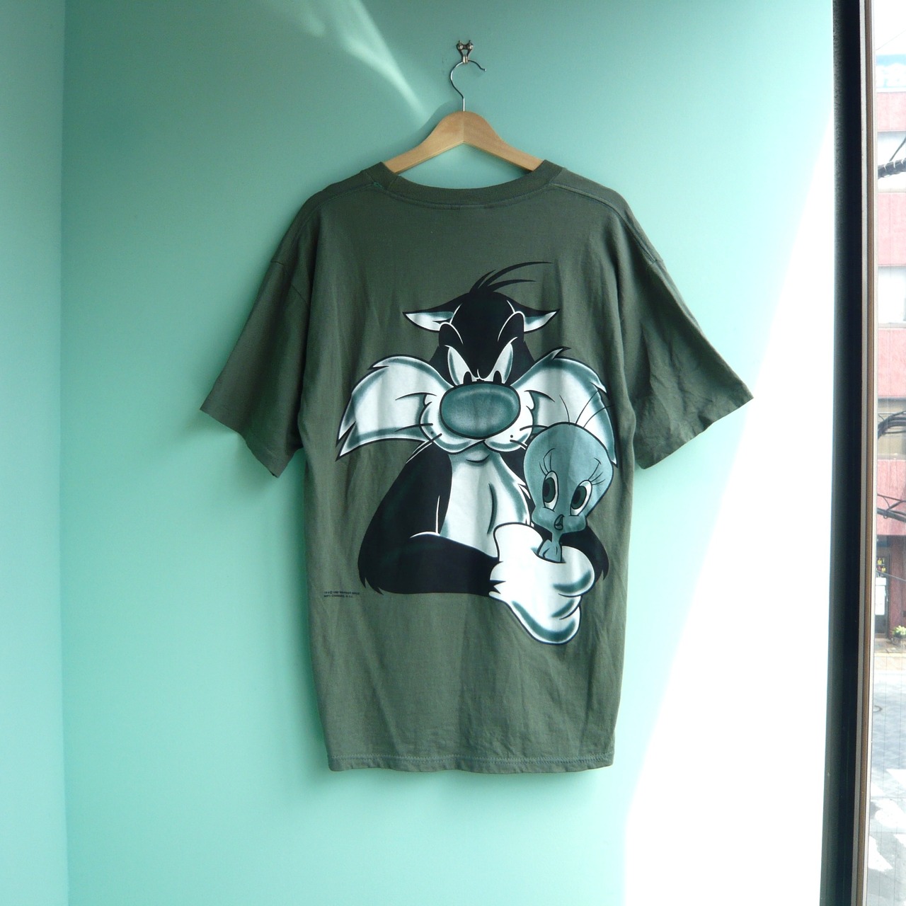 90s Looney Tunes Warner Bros カルバンクラインパロディ Tシャツ