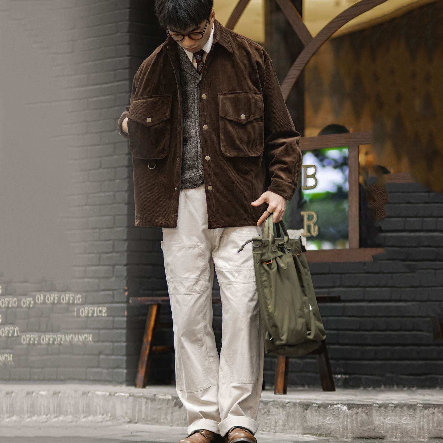 GullsLife深茶色コーデュロイジャケット | mblueshop GullsLife深茶色コーデュロイジャケット | mblueshop