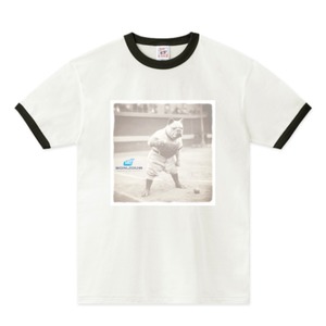 sonjour BASEBALL linger T BLACK