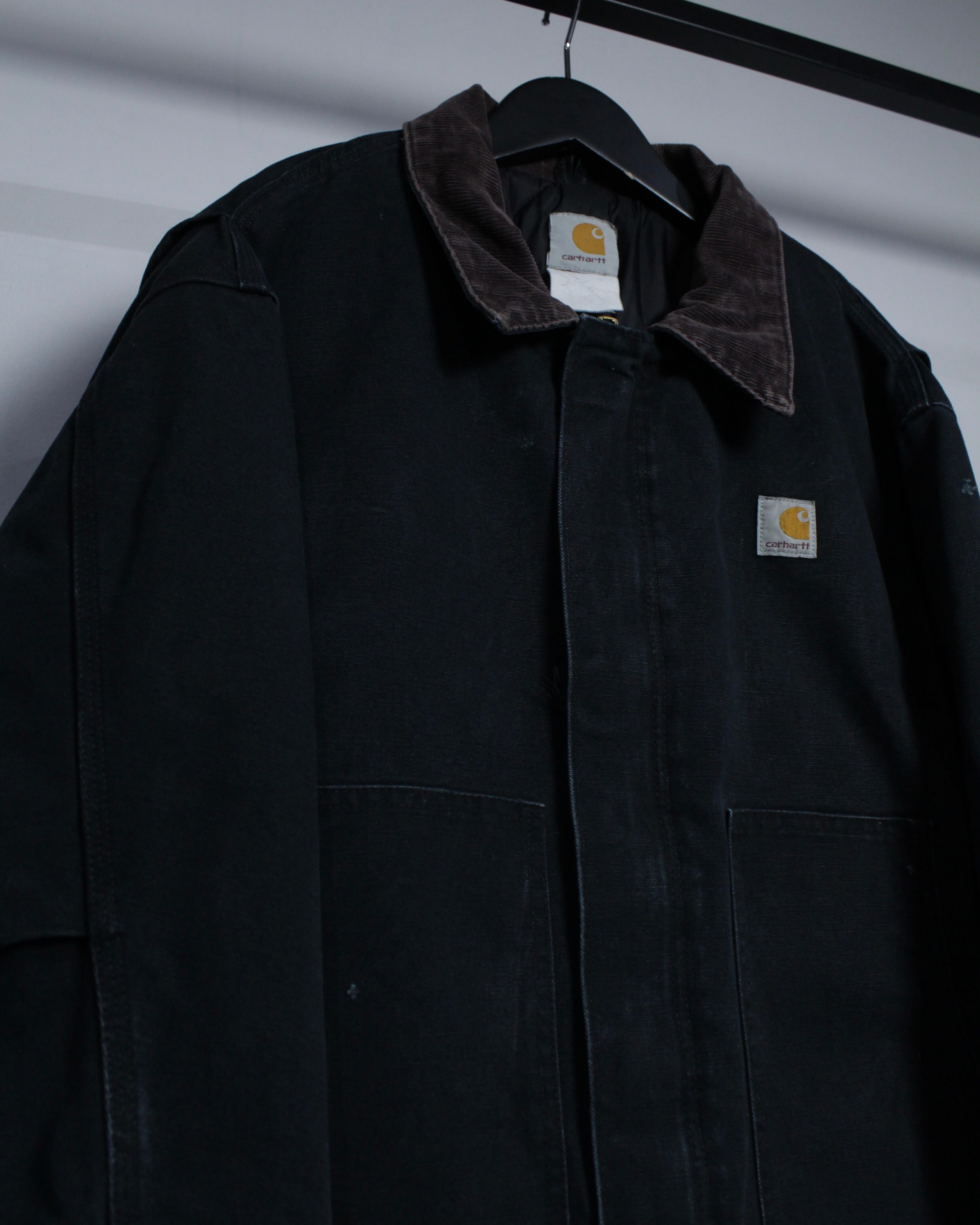 Caka BLACK】“Carhartt” Good Fade Loose Traditional Jacket | Caka