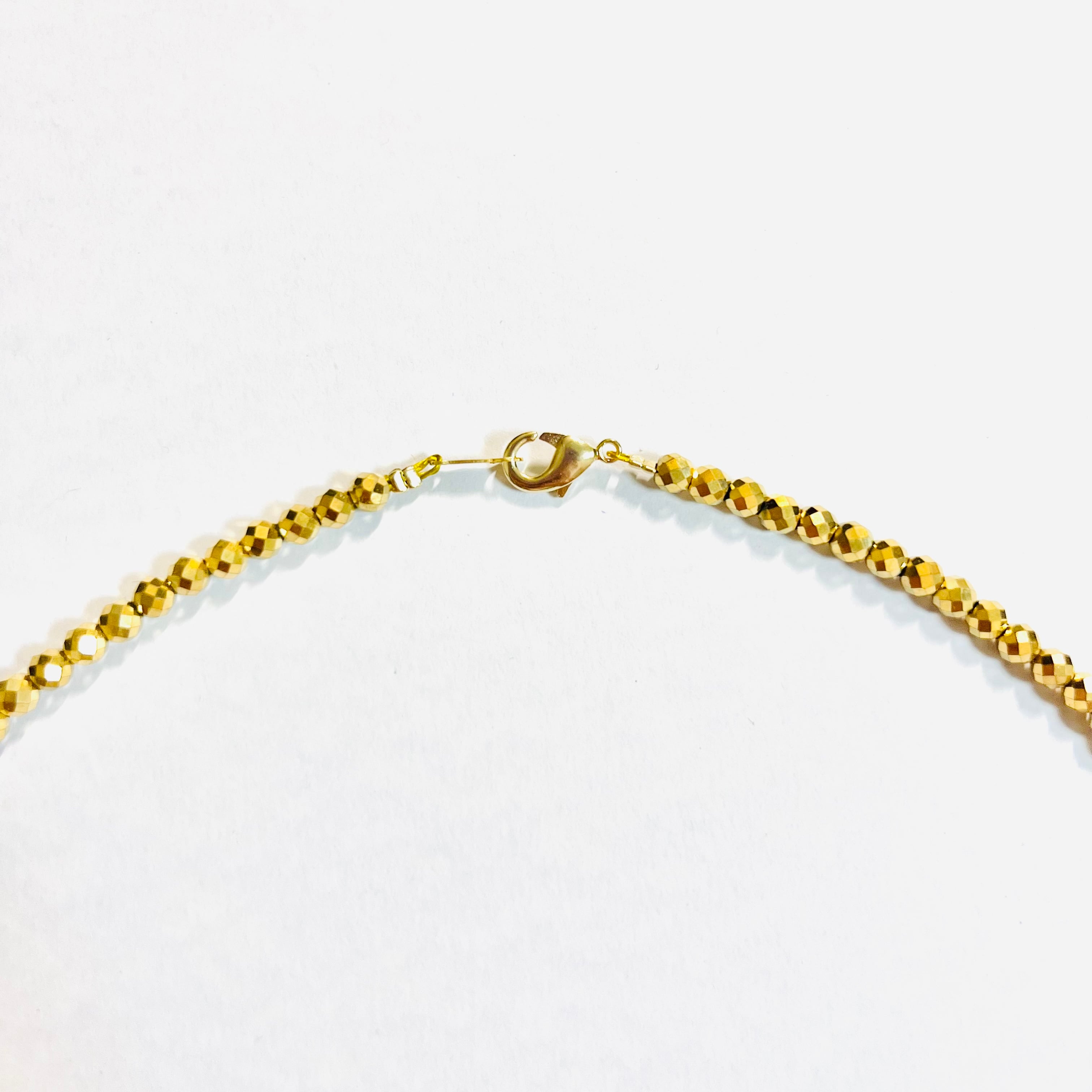 ヘマタイトゴールド大ヒヅメネックレス | StoneJewelry