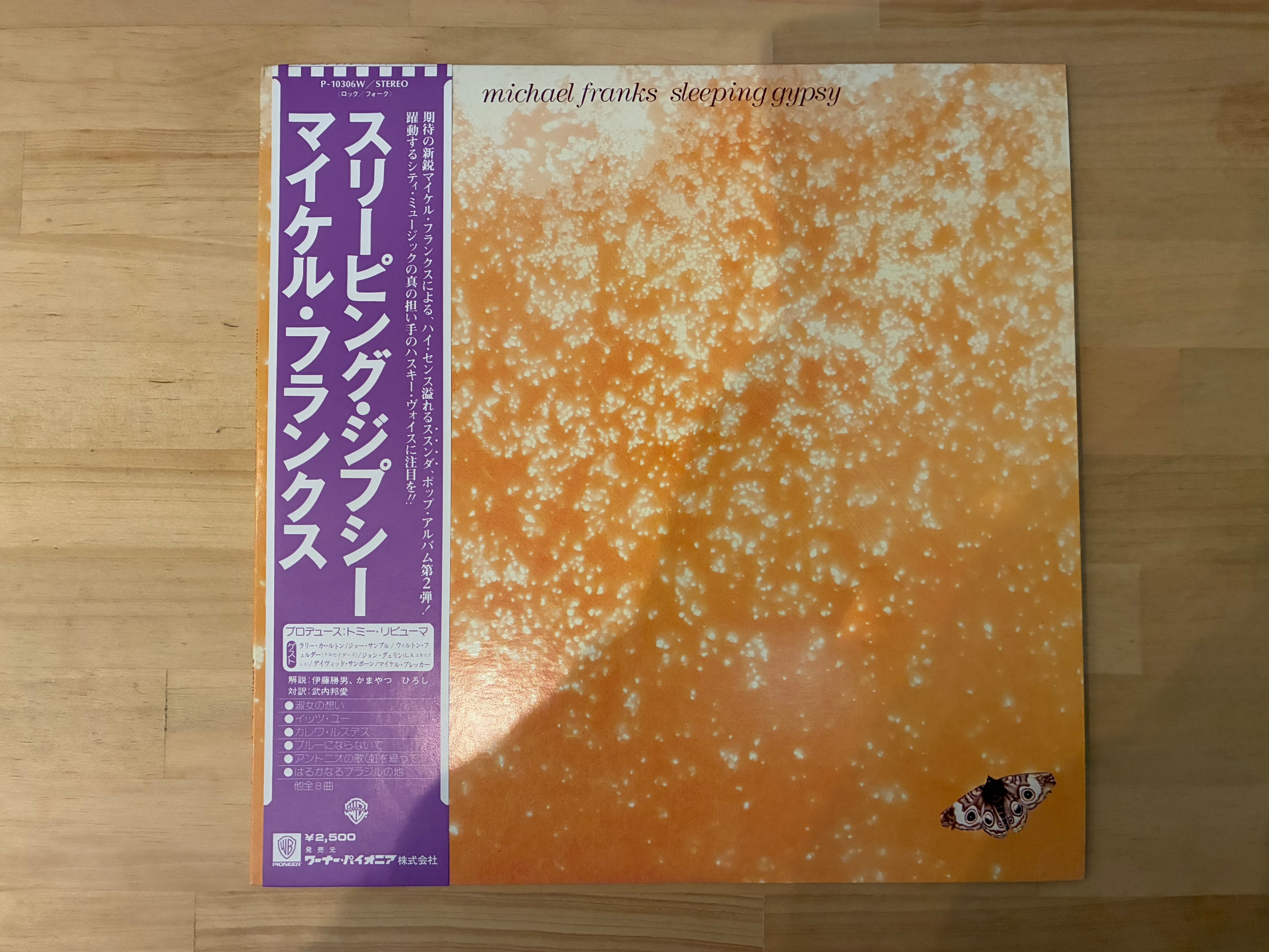 MICHAEL FRANKS / SLEEPING GYPSY | sixteen records (シックス
