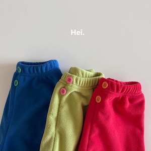 «予約»«Hei» ポットジョガーパンツ 3colors