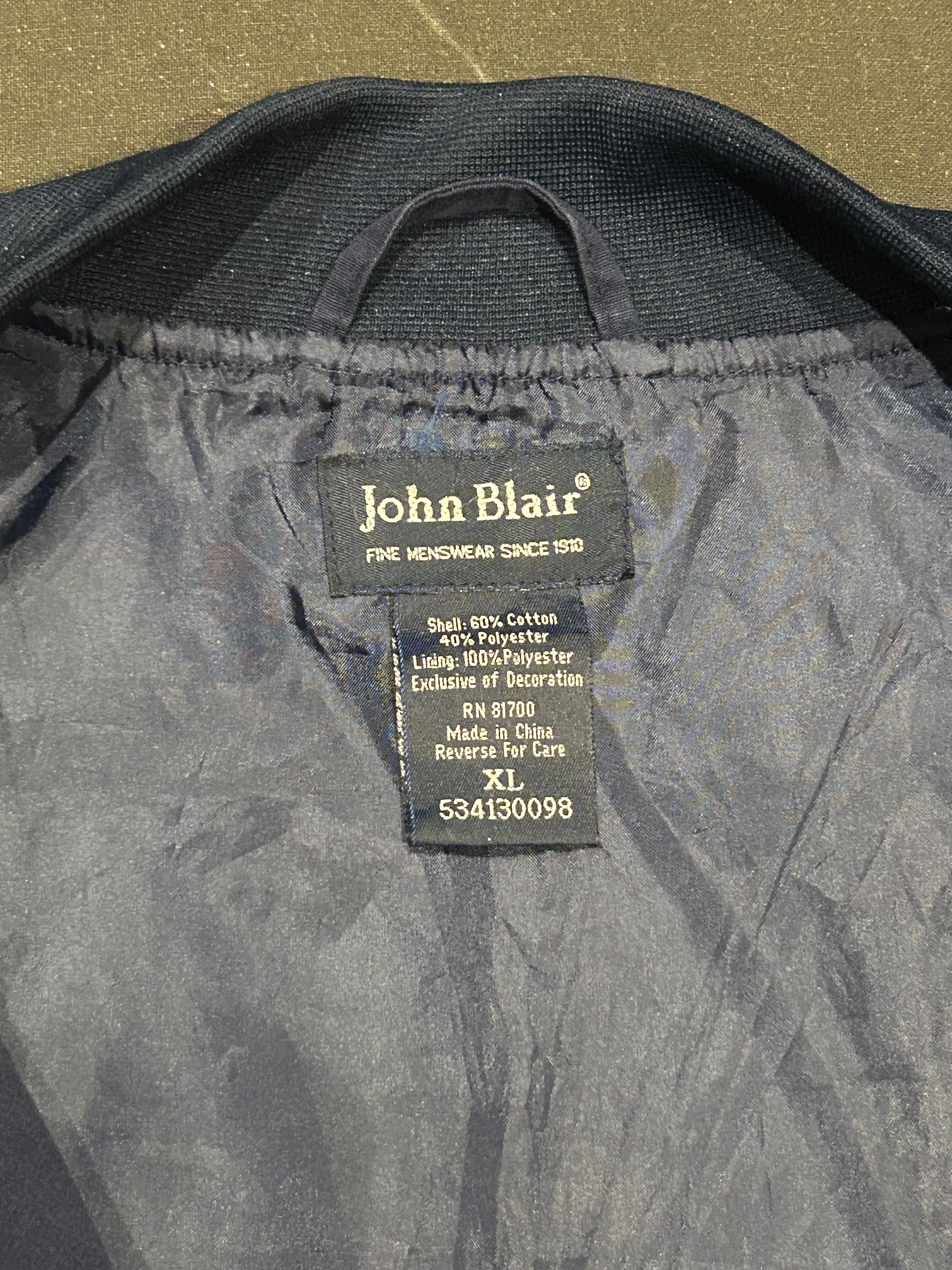 90's John Blair Derby JKT (XL) | CALM