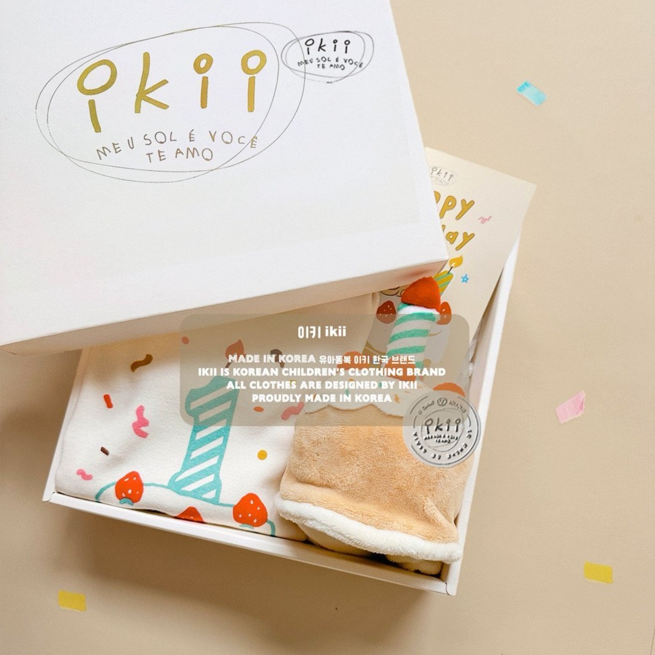 【ikii】「1st Birthday ケーキセット」80cmサイズのみ - 6