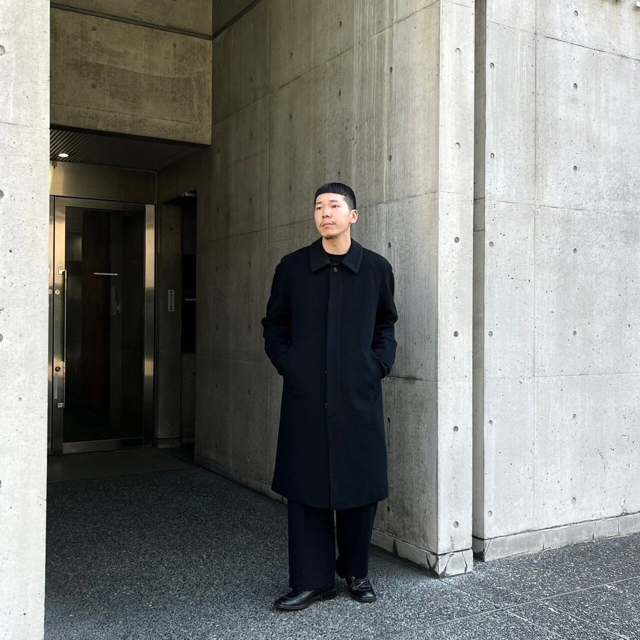 90s Yves Saint Laurent Wool Long Coat